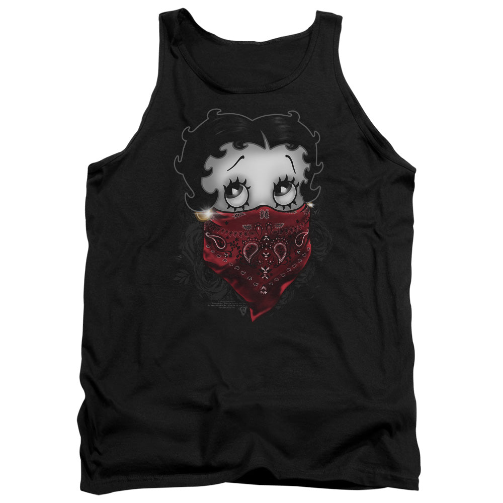 Betty Boop - Bandana & Roses Adult Tank Top