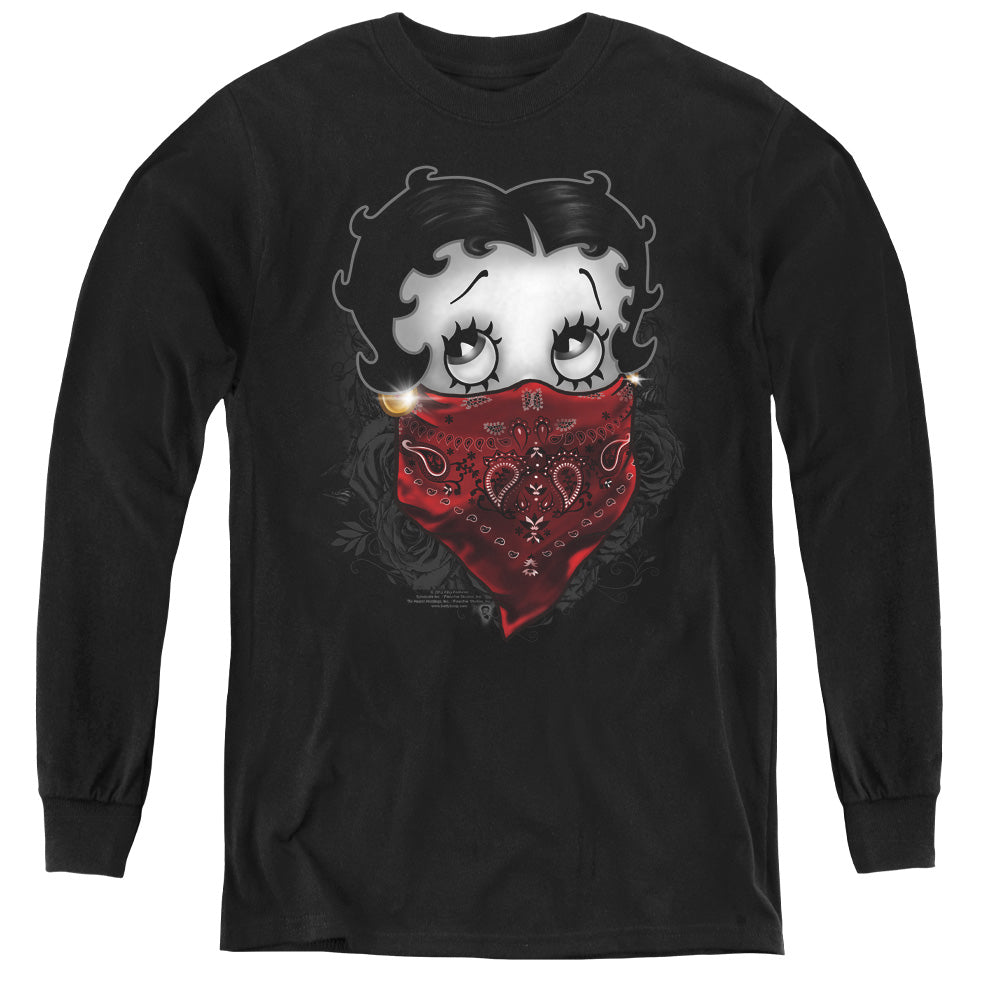 Betty Boop - Bandana & Roses L - S Youth product image 1