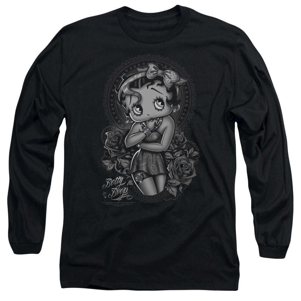 Betty Boop - Fashion Roses Adult Long Sleeve product image 1