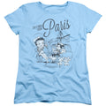 Betty Boop - Greetings From Paris Women's Short Sleeve product image 1