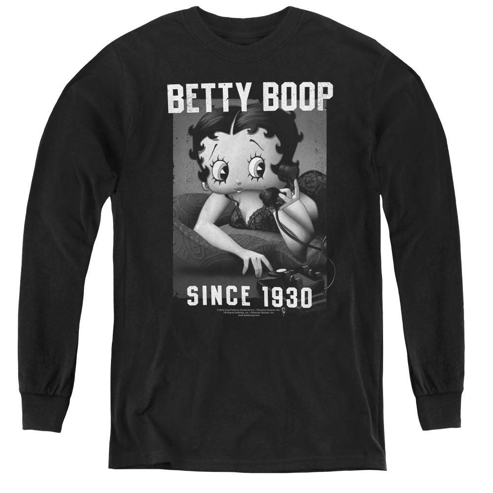 Betty Boop - On The Line L - S Youth product image 1