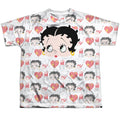 Betty Boop - Symbol Sub Youth Short Sleeve 100% Poly product image 1