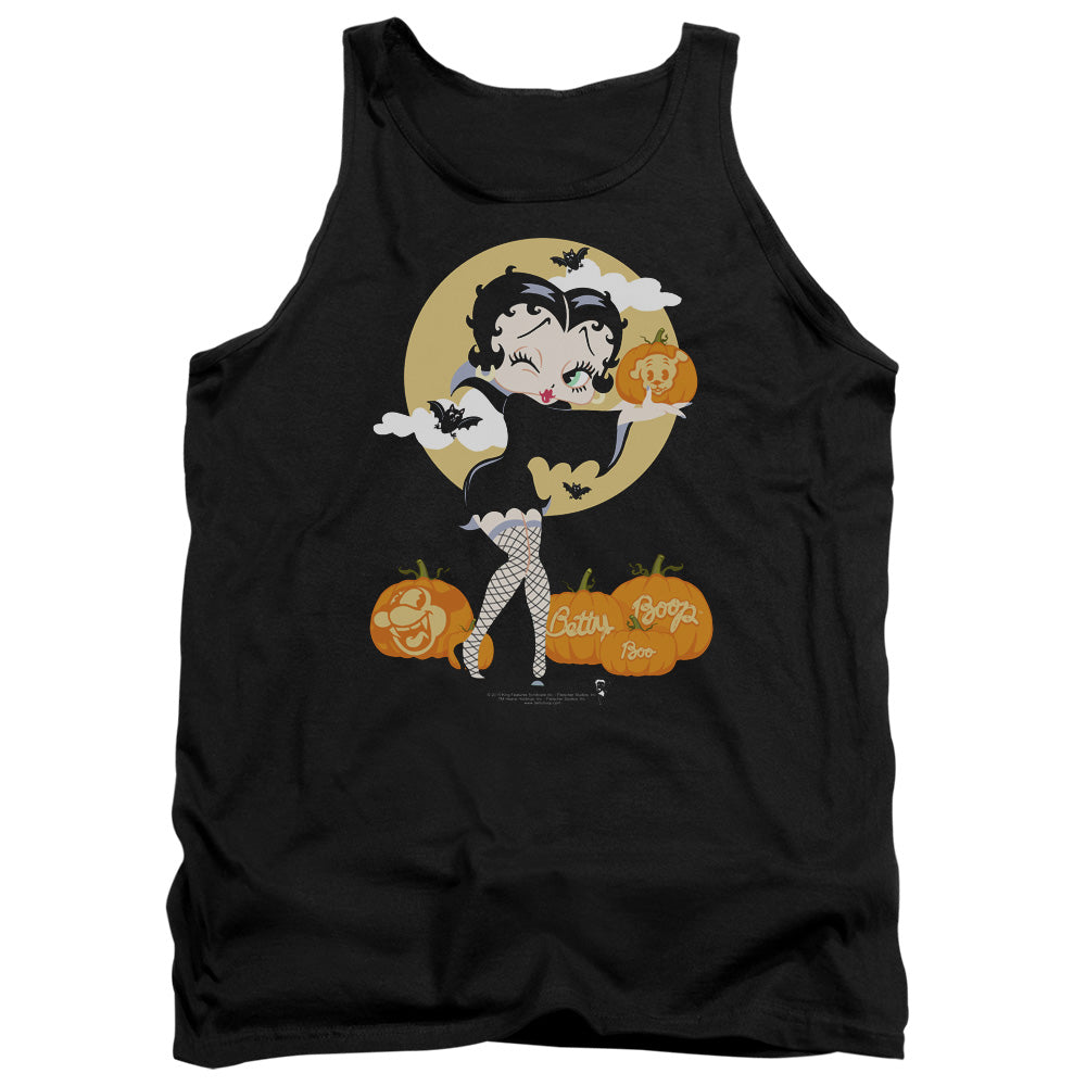 Betty Boop - Vamp Pumkins Adult Tank Top