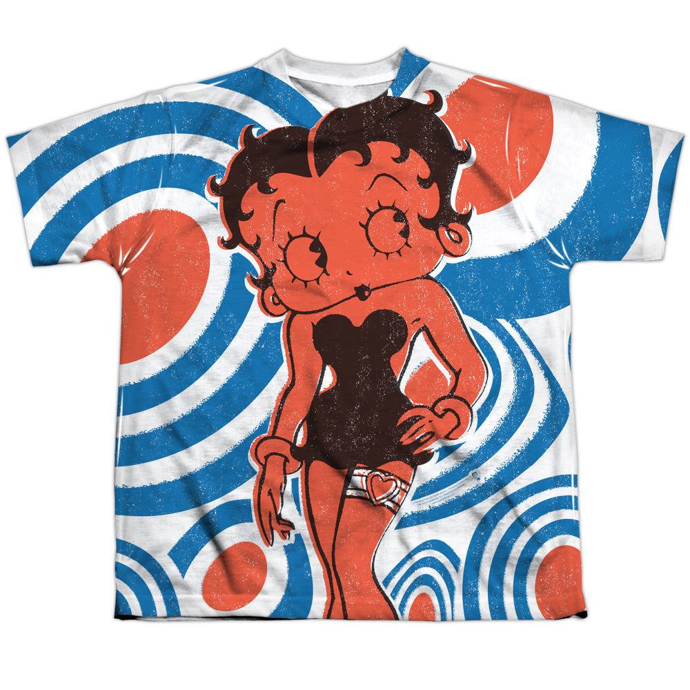 Betty Boop - Mod Rings Youth Short Sleeve 100% Poly product image 1