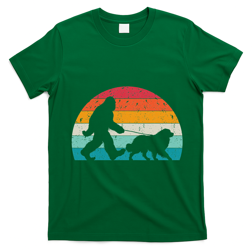 Bigfoot Walking A Dog Funny Great Pyrenees Lovers Dad product image 3