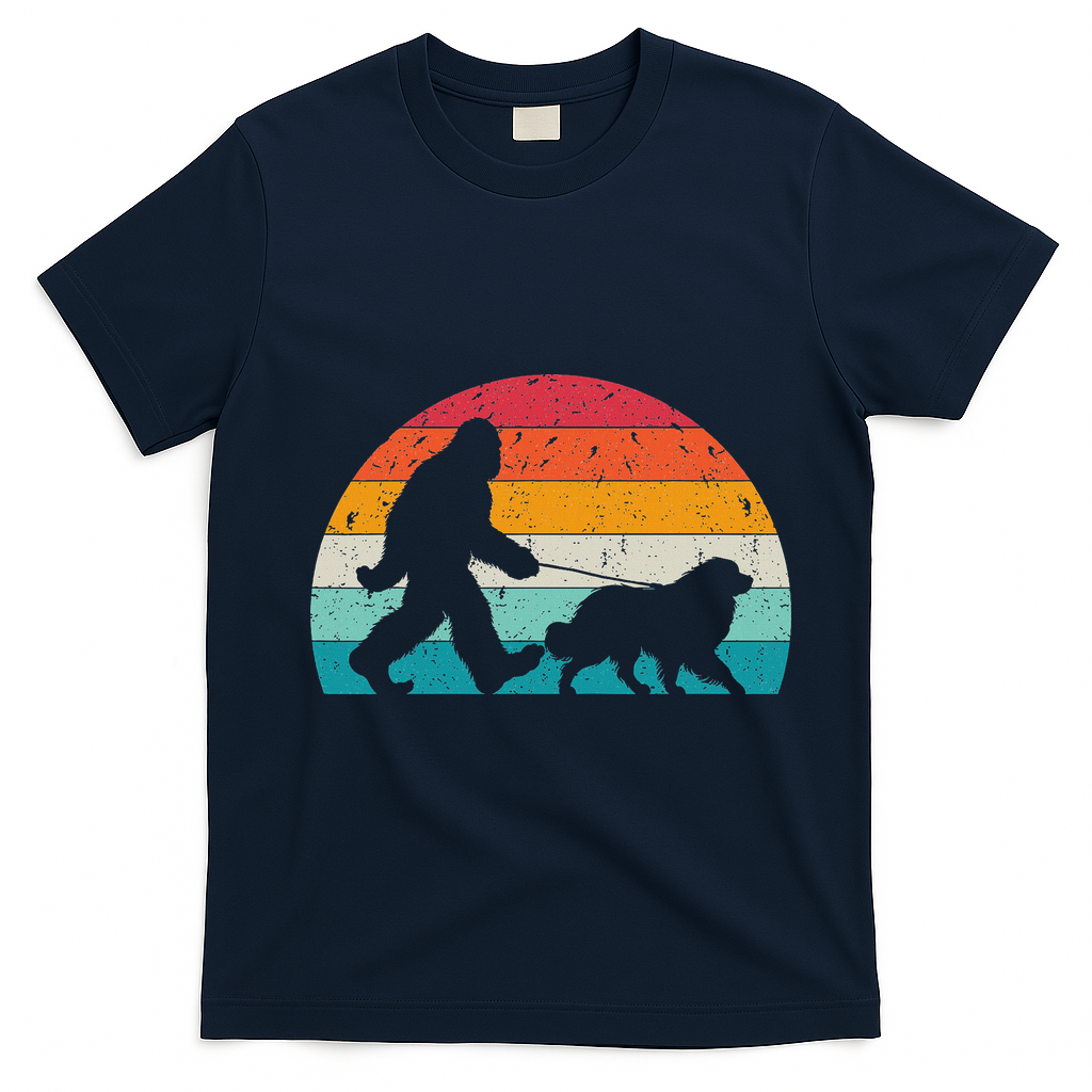Bigfoot Walking A Dog Funny Great Pyrenees Lovers Dad product image 2
