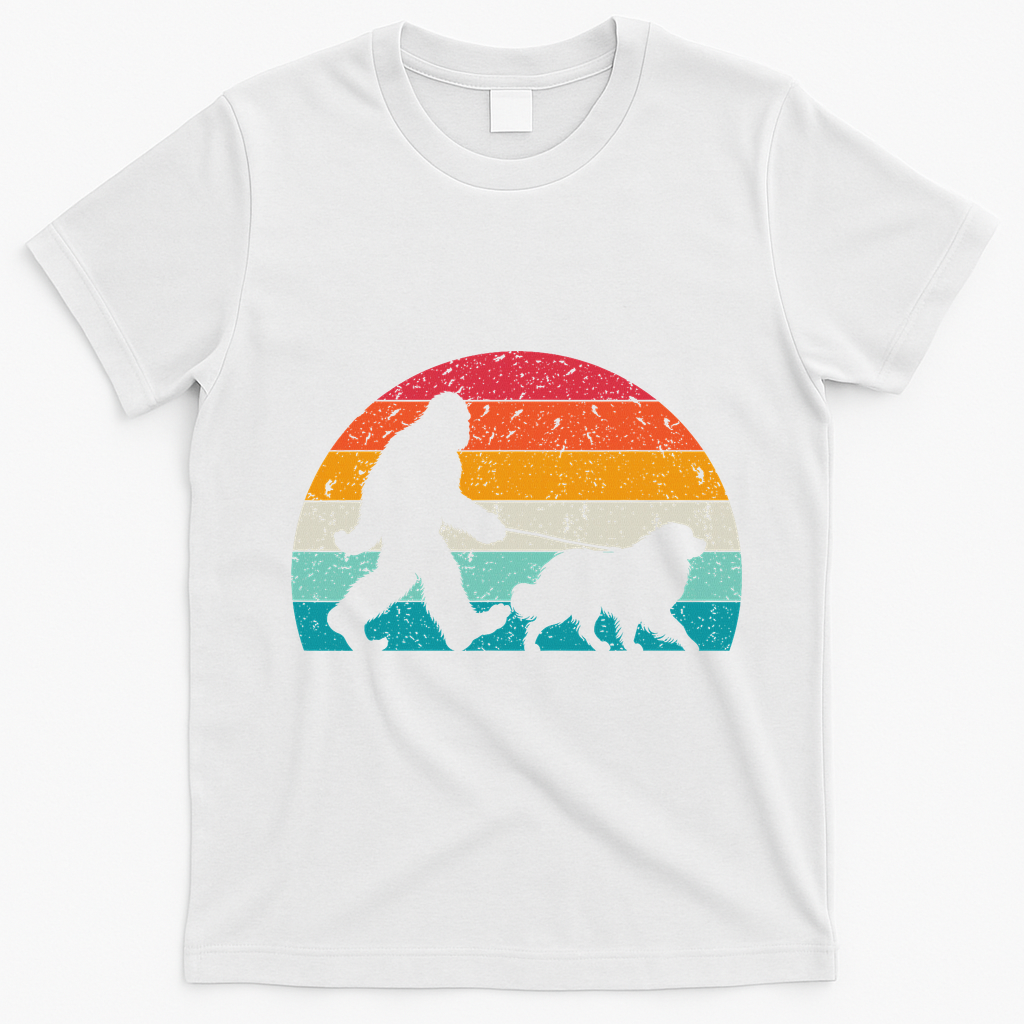 Bigfoot Walking A Dog Funny Great Pyrenees Lovers Dad product image 4