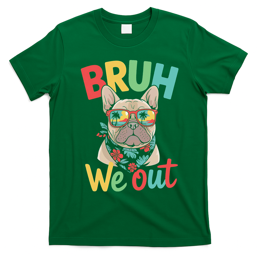 Bruh We Out Teachers Last Day Of School French Bulldog product image 3