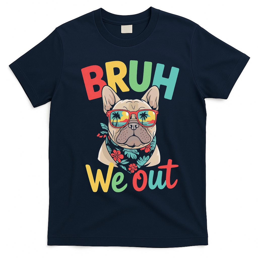 Bruh We Out Teachers Last Day Of School French Bulldog product image 2