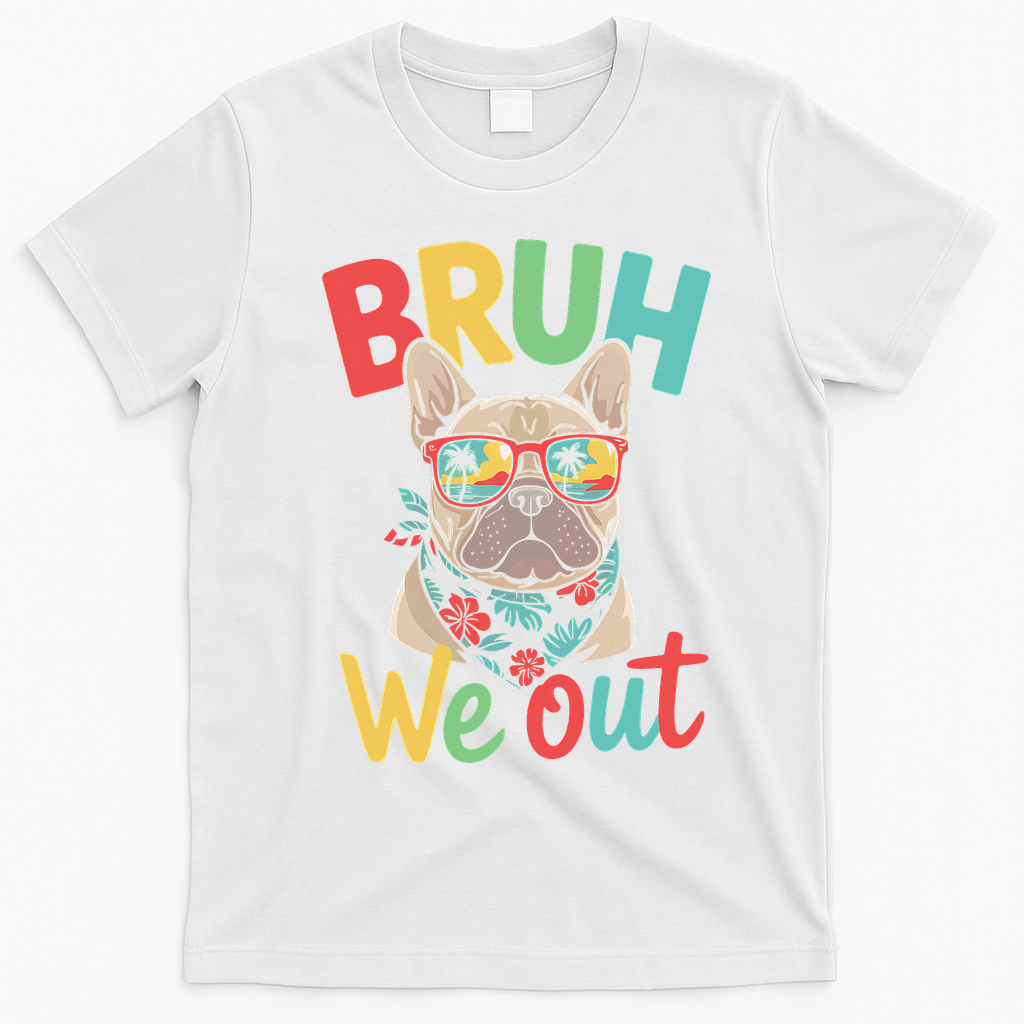 Bruh We Out Teachers Last Day Of School French Bulldog product image 4