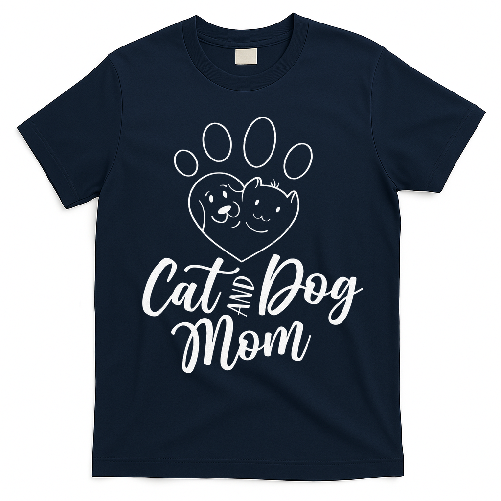 Cat And Dog Mom Dogs Cats Lover Mother Mommy Mama Mothers product image 2