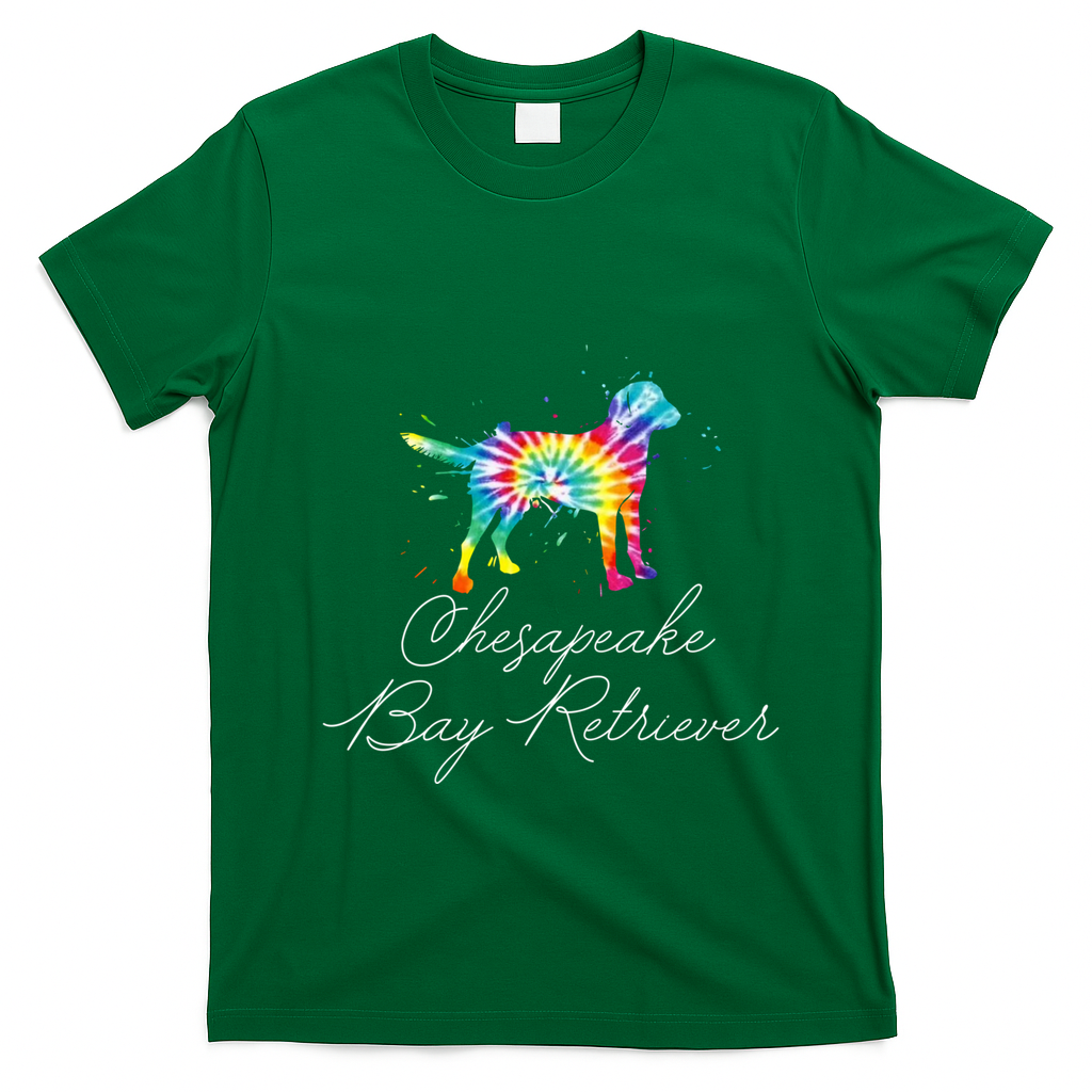 Chesapeake Bay Retriever Tie Dye Rainbow Dog Mom Lover product image 3