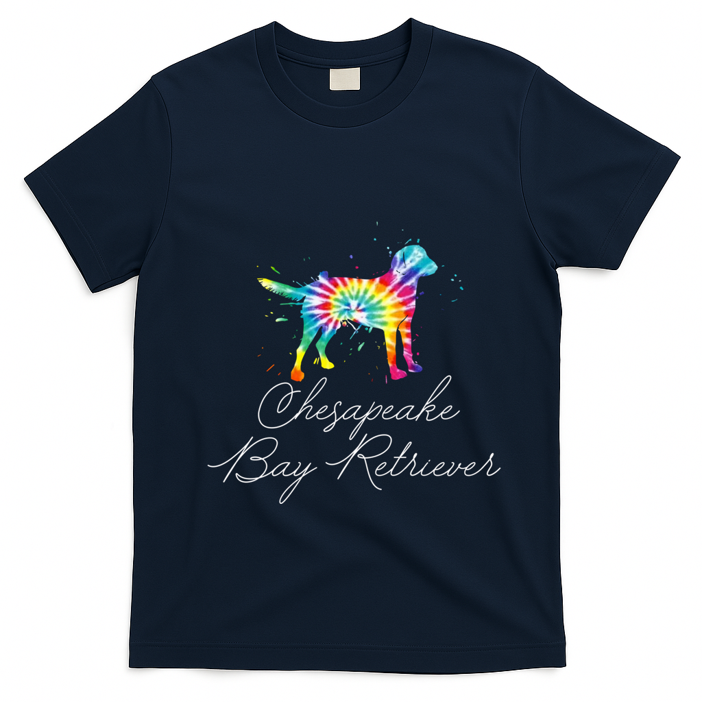 Chesapeake Bay Retriever Tie Dye Rainbow Dog Mom Lover product image 2