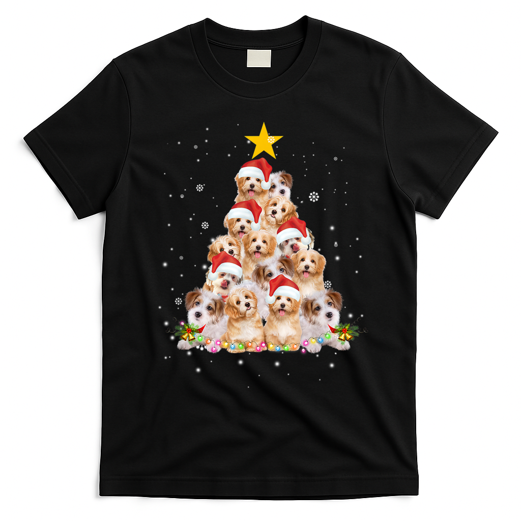 Cavachon Christmas Tree Funny Dog Lover Gifts Xmas Pajamas product image 1