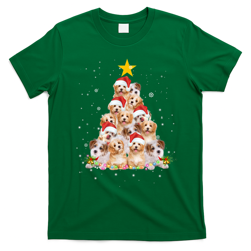 Cavachon Christmas Tree Funny Dog Lover Gifts Xmas Pajamas product image 3