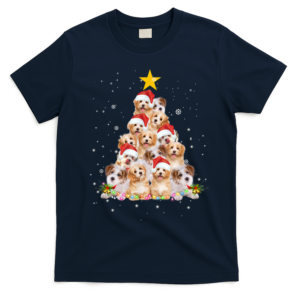 Cavachon Christmas Tree Funny Dog Lover Gifts Xmas Pajamas product image 2
