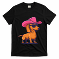 Cute Dachshund Cowboy Hat Wiener Sausage Dog Puppy T-Shirt