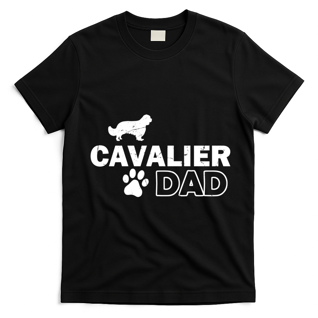 Cavalier Dad Funny Cute Dog Owner Adopt Rescue Fathers Day product image 1