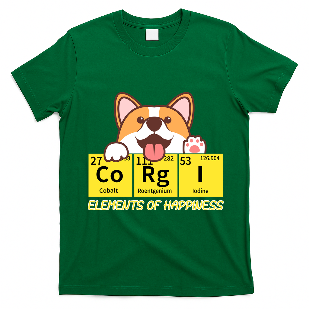 Corgi Elements Tab Of Happiness Funny For Mom And Dad product image 3