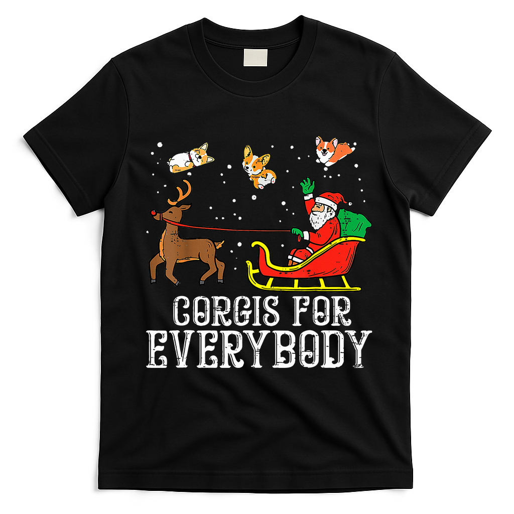 Corgis For Everybody Funny Xmas Christmas Corgi Dog Lover product image 1