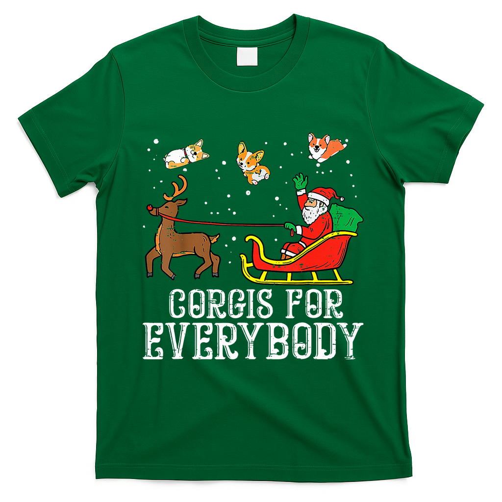Corgis For Everybody Funny Xmas Christmas Corgi Dog Lover product image 3