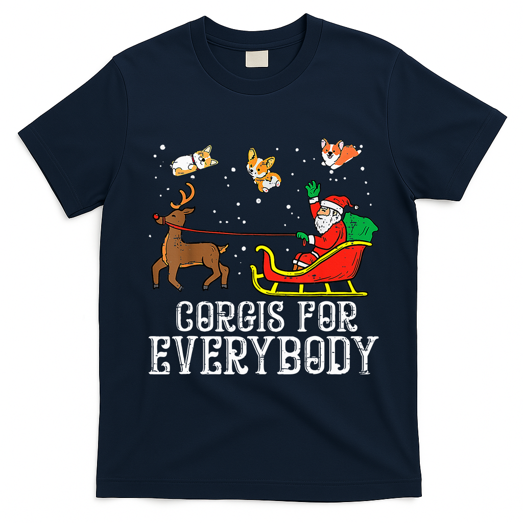 Corgis For Everybody Funny Xmas Christmas Corgi Dog Lover product image 2