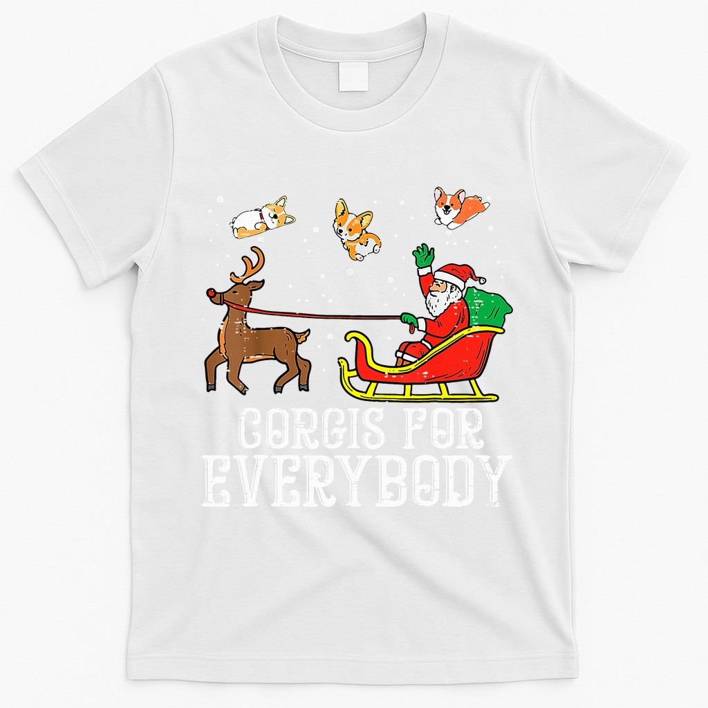 Corgis For Everybody Funny Xmas Christmas Corgi Dog Lover product image 4