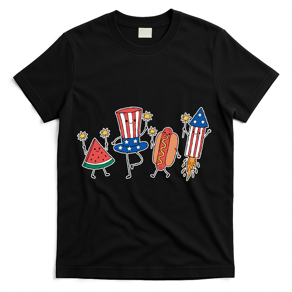Cute Fourth Of July Summer Fun Group T-Shirt