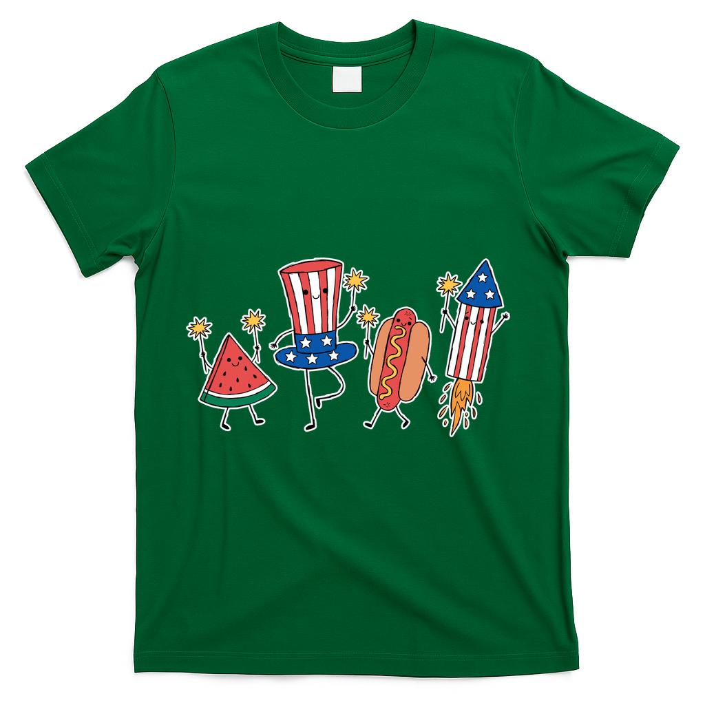 Cute Fourth Of July Summer Fun Group T-Shirt