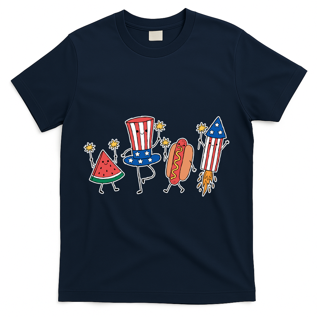 Cute Fourth Of July Summer Fun Group T-Shirt