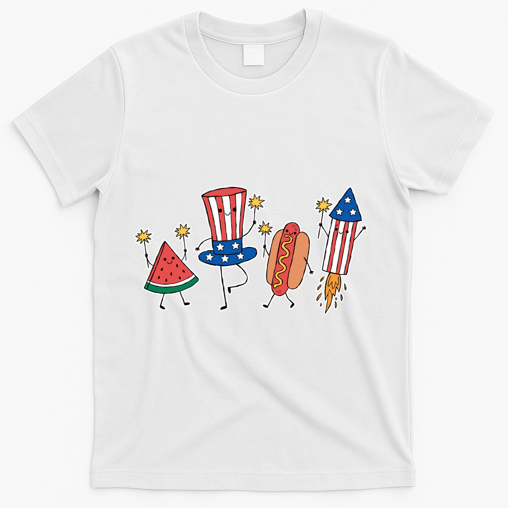 Cute Fourth Of July Summer Fun Group T-Shirt