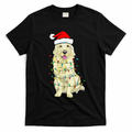 Cream Golden Retriever Dog Merry Xmas Christmas Lights product image 1