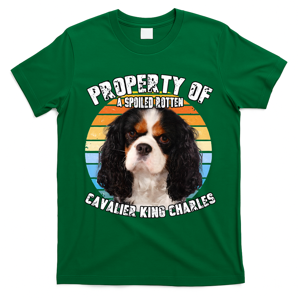 Cavalier King Charles Tri Owner Lover Retro Vintage Cute product image 3