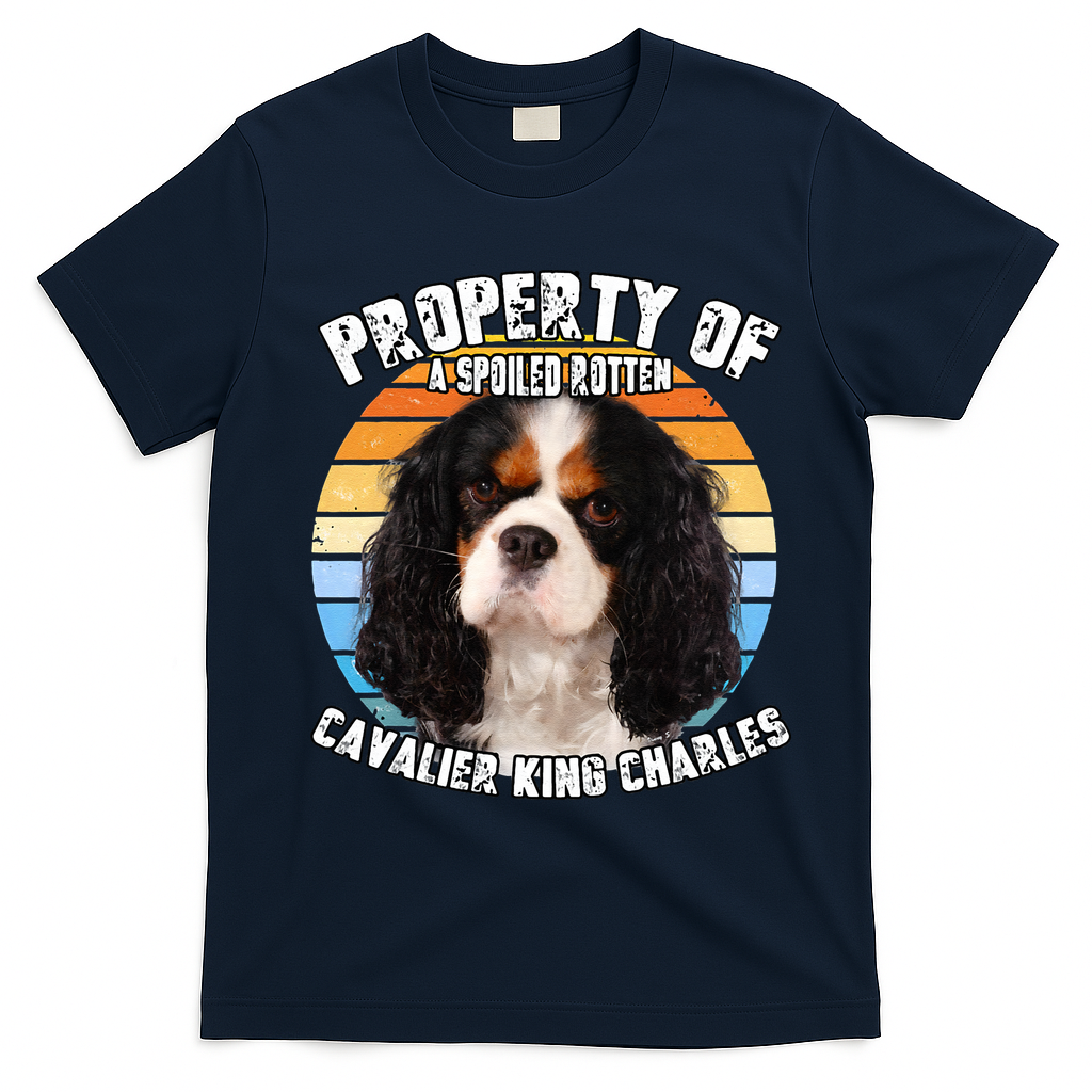 Cavalier King Charles Tri Owner Lover Retro Vintage Cute product image 2