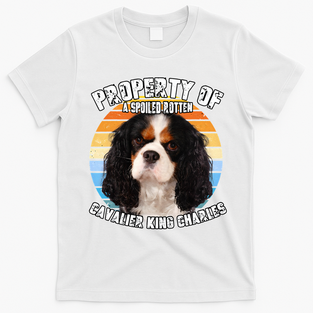 Cavalier King Charles Tri Owner Lover Retro Vintage Cute product image 4