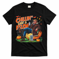 Chillin Like A Felon Donald Trump Buschlight Beer Halloween product image 1