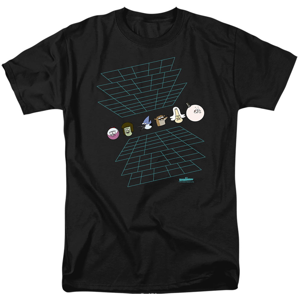 The Regular Show - Grid Adult Fit Short Sleeve product image 1