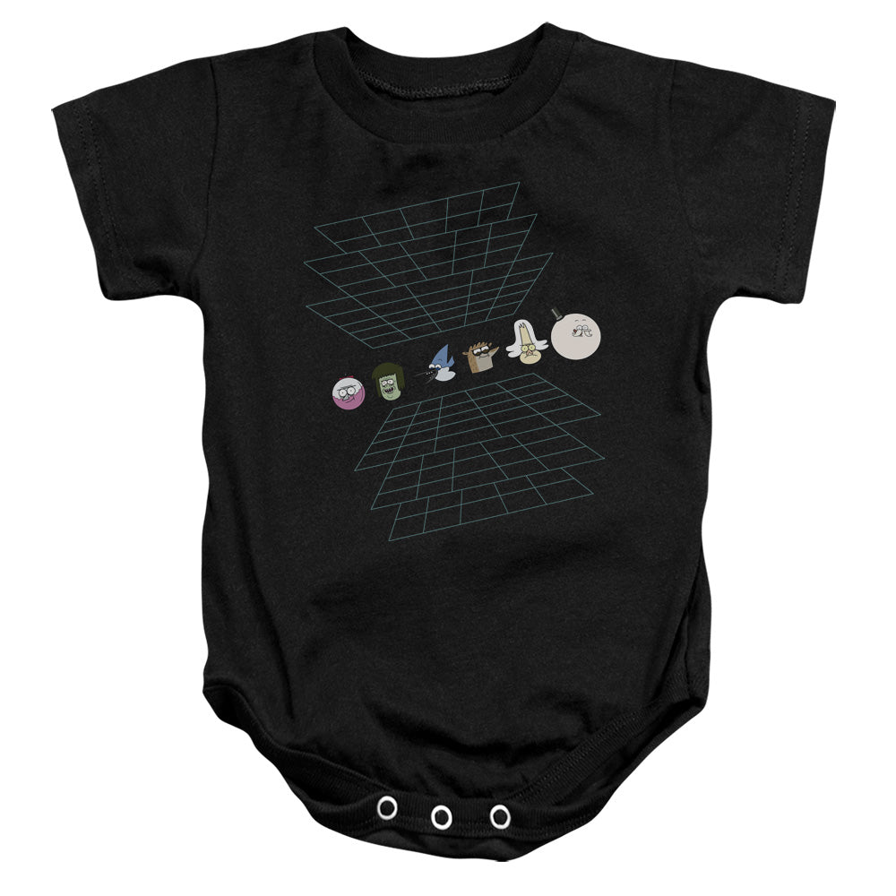 The Regular Show - Regular Grid Infant Snapsuit