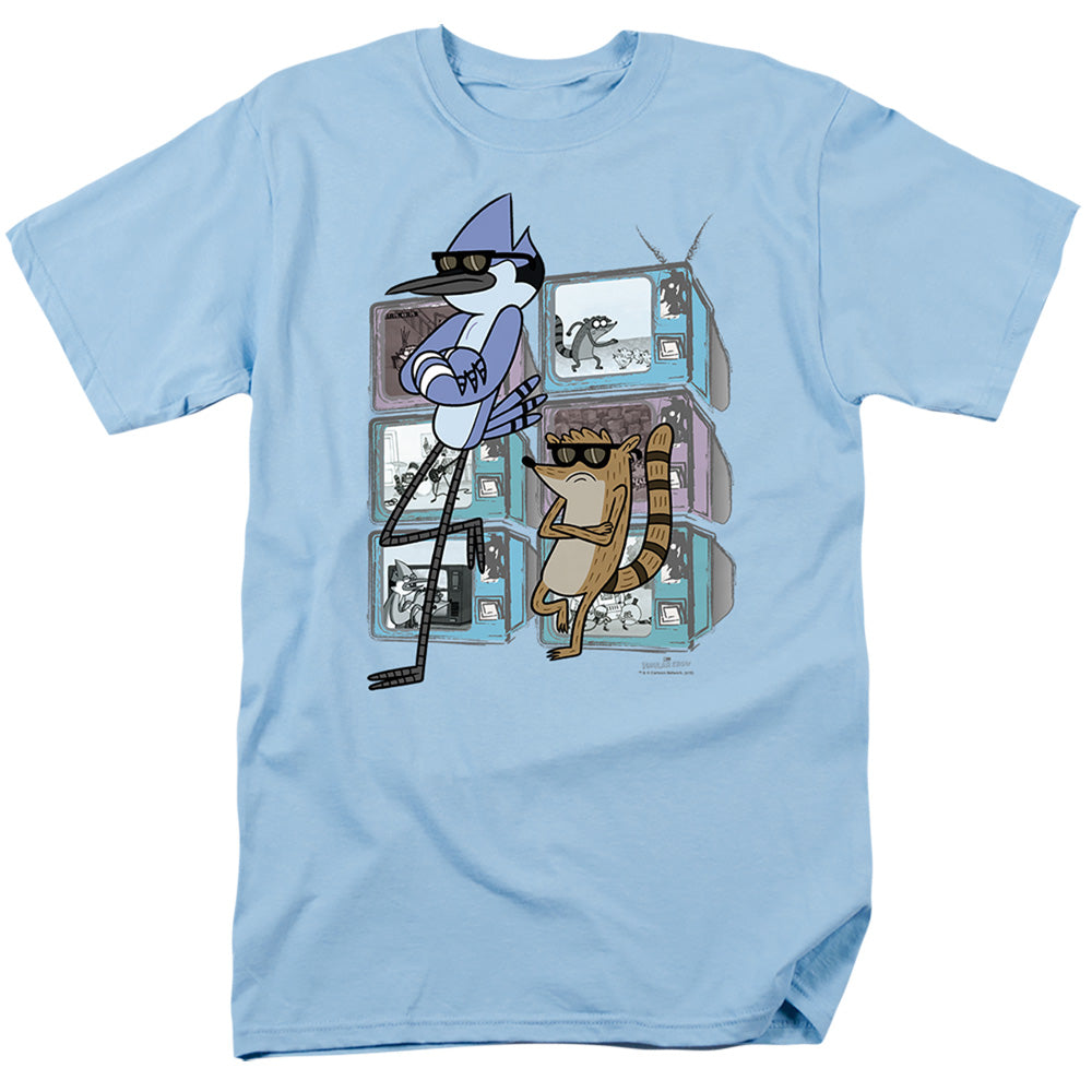 Regular Show - Tv Too Cool Adult Fit Short Sleeve product image 1