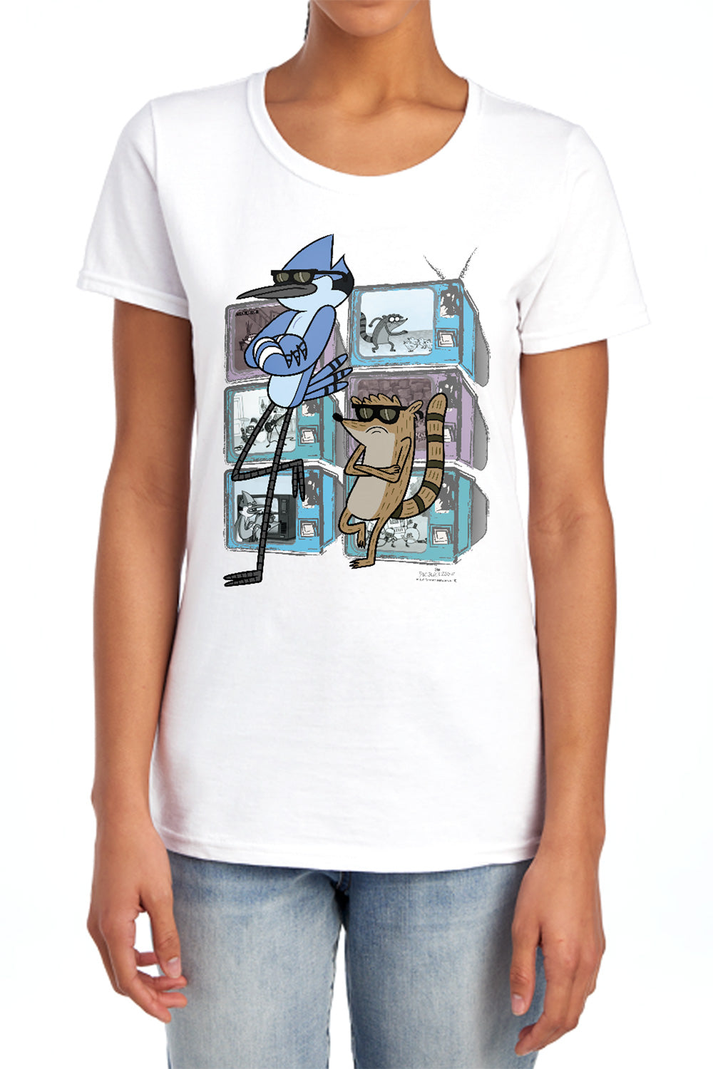 Regular Show - Tv Too Cool Women's Short Sleeve product image 1
