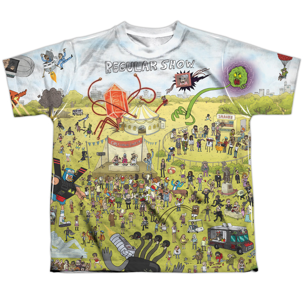 Regular Show - Group Shot Youth Short Sleeve 100% Poly product image 1