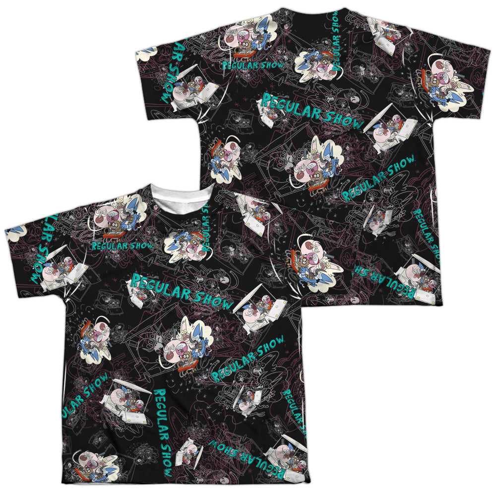 Regular Show - Golf Cart Ride (Front - Back Print) Youth product image 1