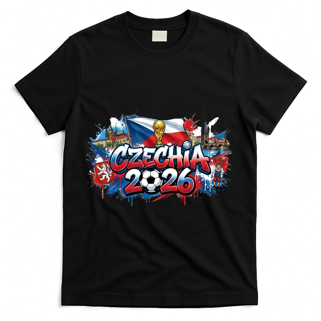 CZECHIA North America Soccer Tournament 2026 T-Shirt