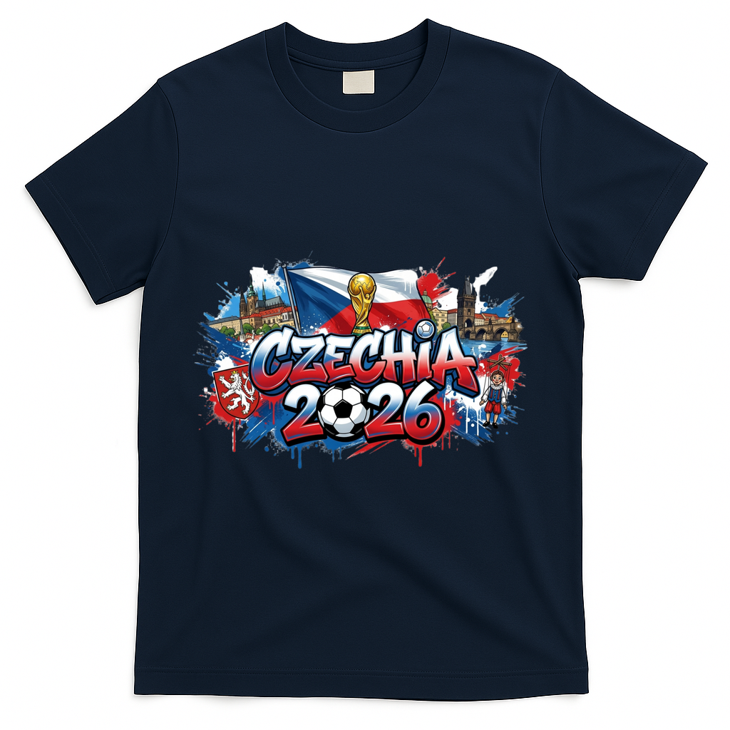 CZECHIA North America Soccer Tournament 2026 T-Shirt