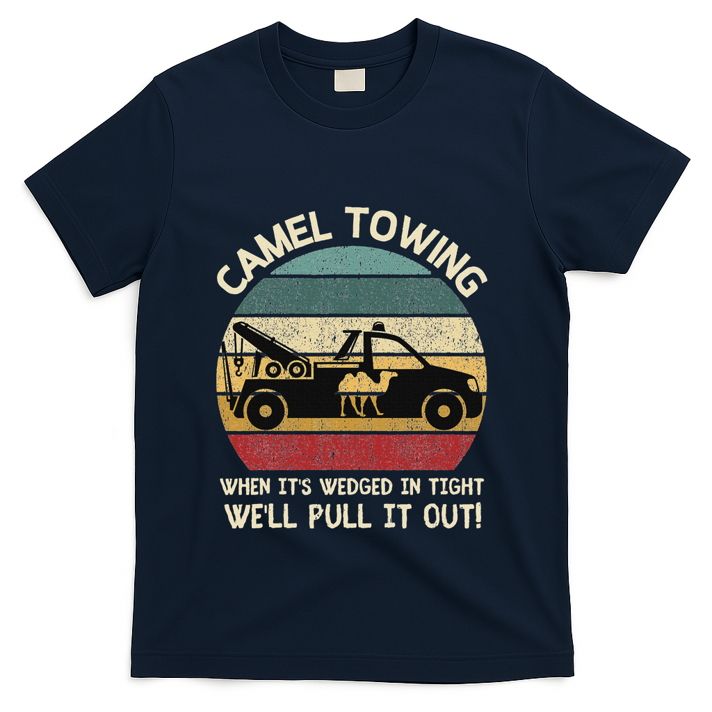 Camel Towing Retro Adult Humor Saying Funny Halloween Gifts product image 3