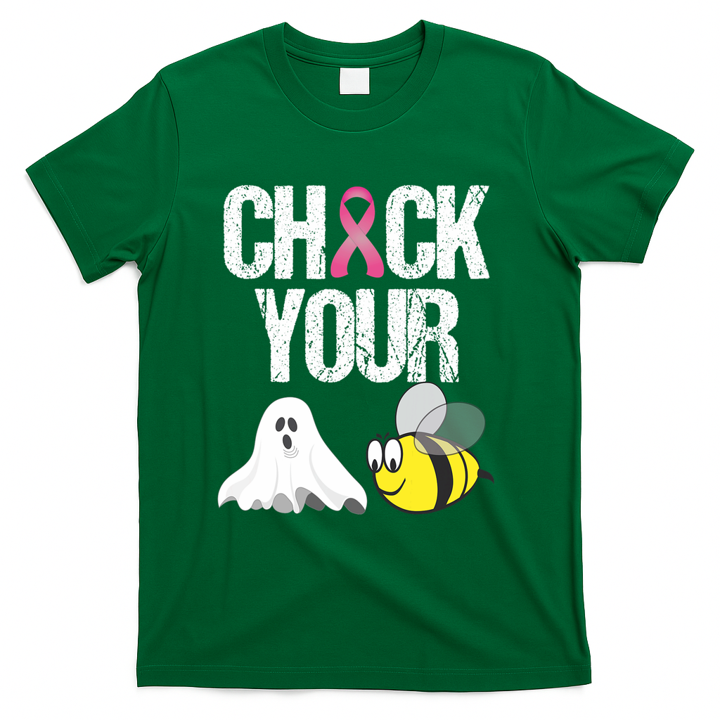 Check Your Boo Bees Funny Breast Cancer Halloween Gift product image 4