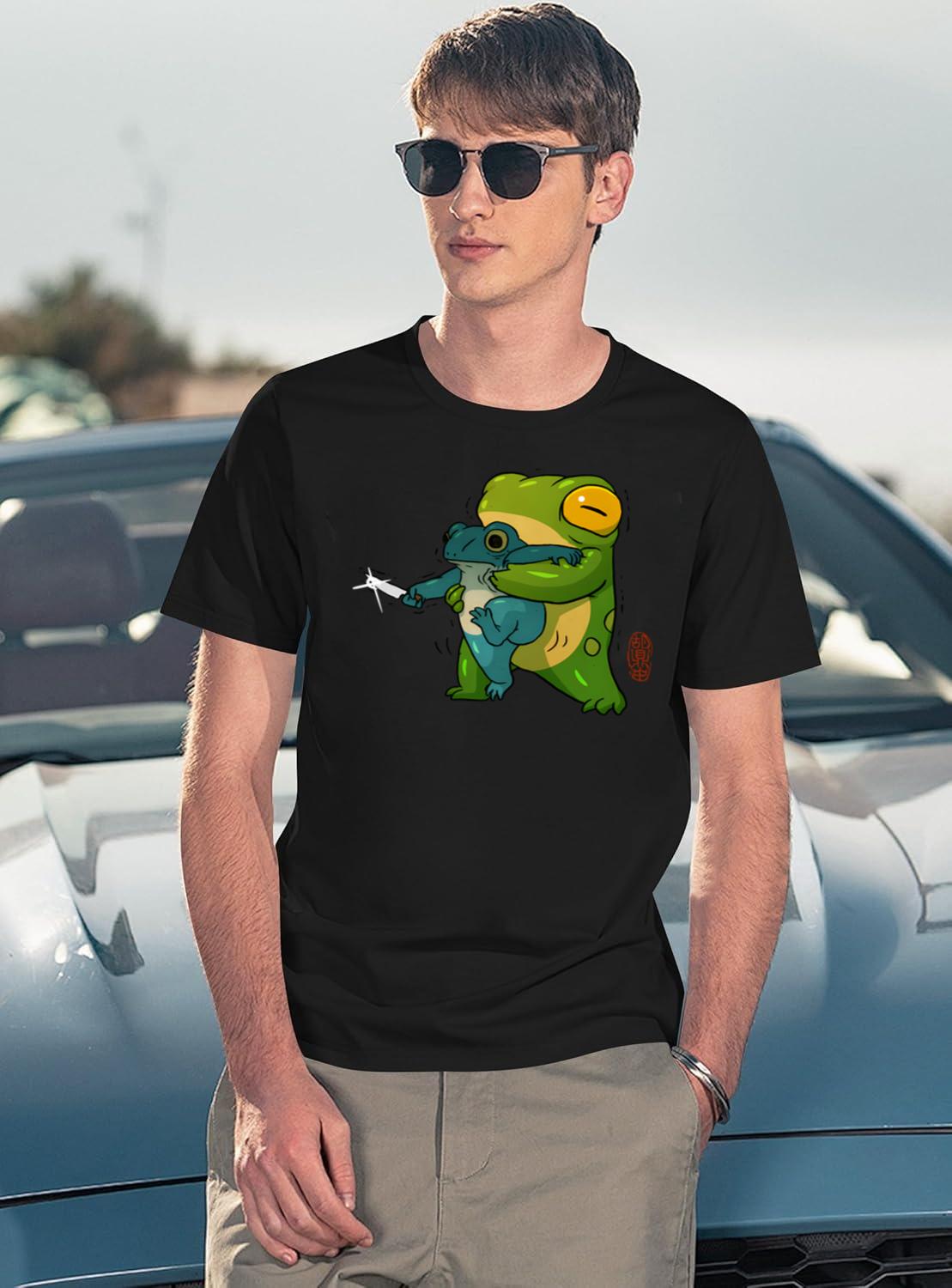 Cute Stabby Frog Being Held Back Let It Go Bro Artwork product image 3