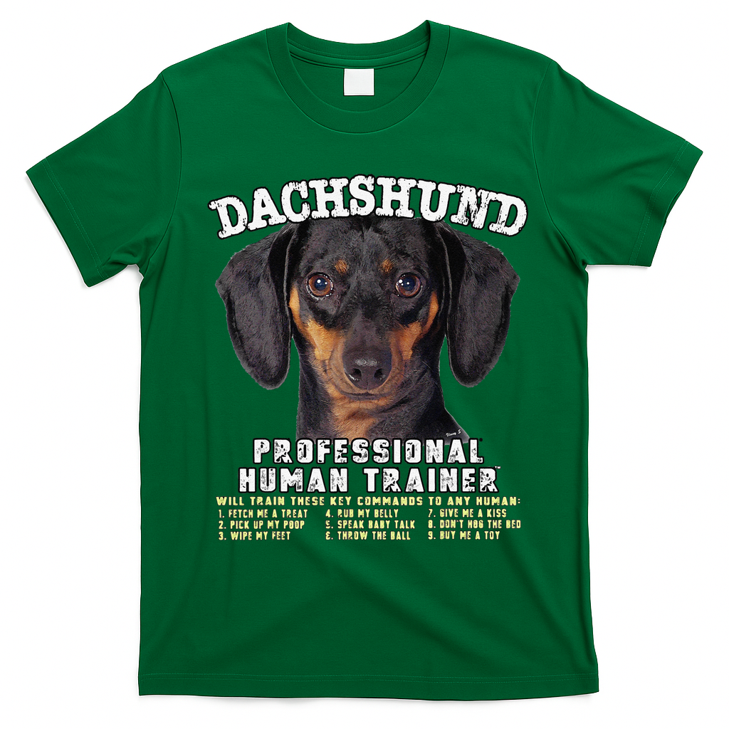 Dachshund Black Tan Professional Human Trainer Cute Dog product image 3