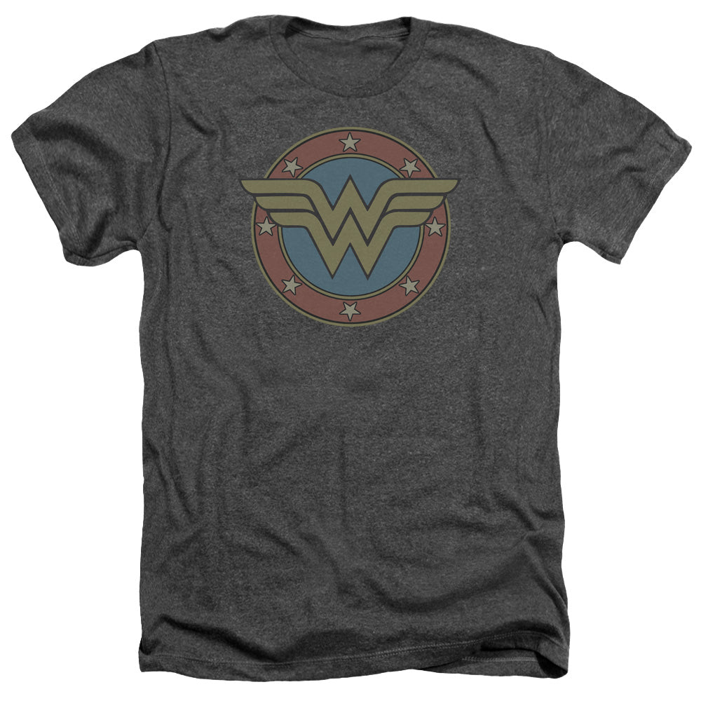 Dc - Ww Vintage Emblem Adult Regular Fit Heather Short product image 1