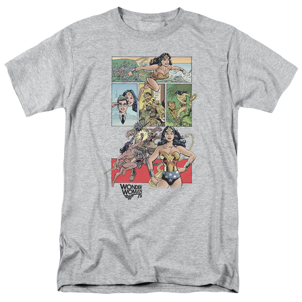 Wonder Woman - Ww75 Comic Page Adult Regular Fit Short product image 1